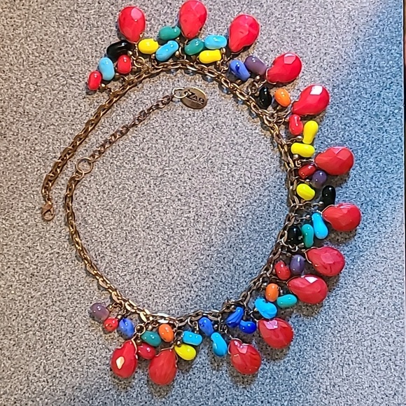 Necklace Ceramic Bead Cluster - Picture 8 of 9